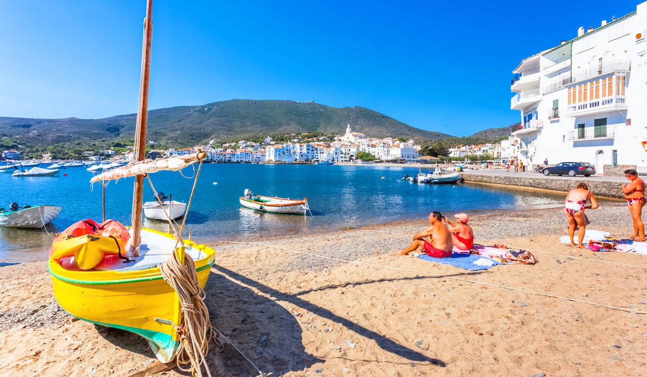 De stranden van Cadaqués